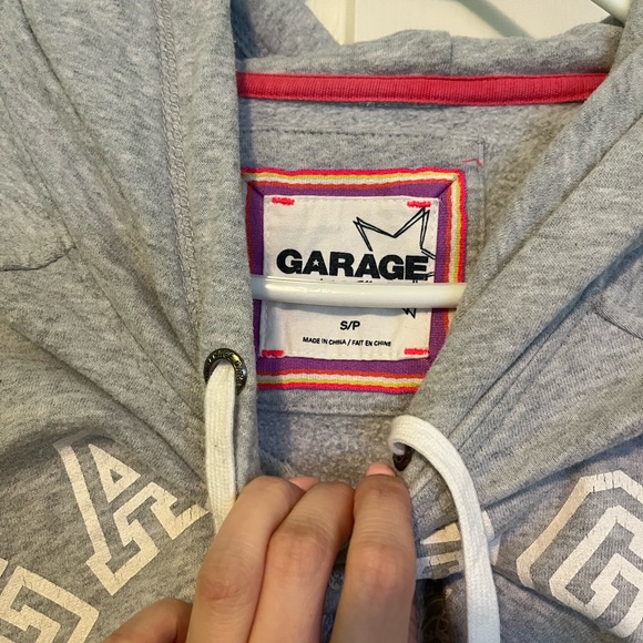 GARAGE MTRL GREY HOODIE - Picture 3 of 3